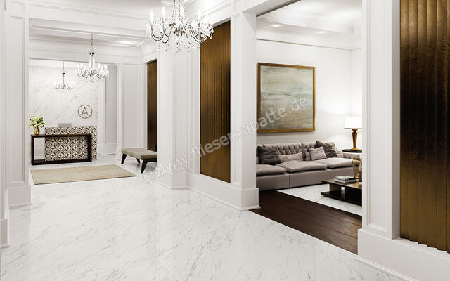  Sant Agostino Trumarmi Venatino 30x60 cm Bodenfliese / Wandfliese Glänzend Eben Krystal CSATMVEK30 | 625687