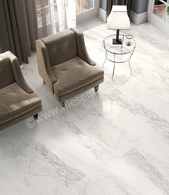  Sant Agostino Trumarmi Arabescato 60x120 cm Bodenfliese / Wandfliese Glänzend Eben Krystal CSATMARK12 | 625798