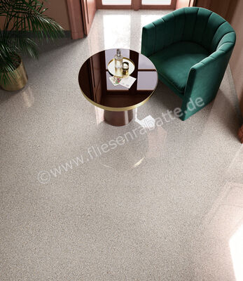  Sant Agostino Newdeco Pearl 90x90 cm Bodenfliese / Wandfliese Glänzend Eben Levigato CSANEDEL90 | 626038