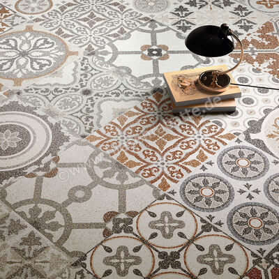  Sant Agostino Newdeco Patchwork 60x60 cm Bodenfliese / Wandfliese Patchwork Glänzend Eben Levigato CSANEPWL60 | 626170