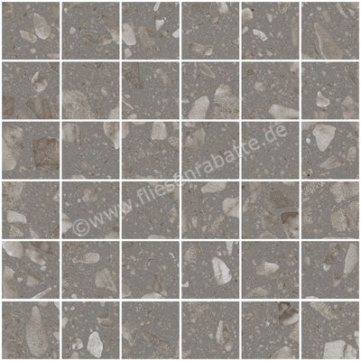  Sant Agostino Glow Grey 30x30 cm Mosaik 5x5 Matt Eben Silk CSAMGLGS30 | 630953