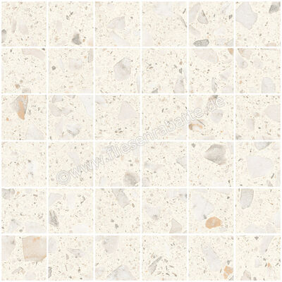  Sant Agostino Glow Ivory 30x30 cm Mosaik 5x5 Matt Eben Silk CSAMGLIS30 | 630989