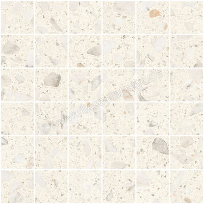  Sant Agostino Glow Ivory 30x30 cm Mosaik 5x5 Matt Eben Silk CSAMGLIS30 | 630992