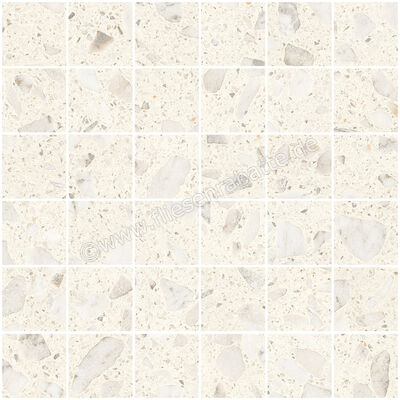  Sant Agostino Glow Ivory 30x30 cm Mosaik 5x5 Matt Eben Naturale CSAMGLIV30 | 630998