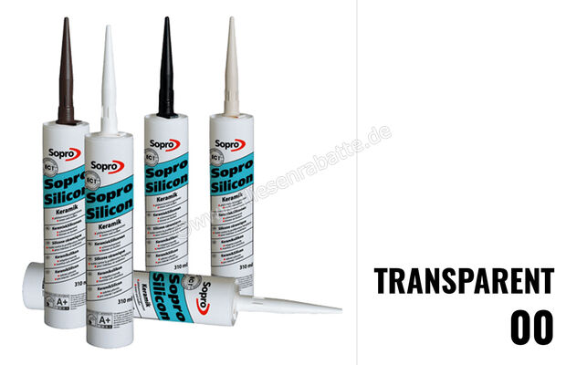 Sopro Bauchemie Silicon KeramikSilicon Transparent 00 6HW5600043 (782-71) | 63103