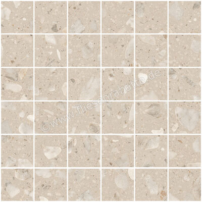  Sant Agostino Glow Sand 30x30 cm Mosaik 5x5 Matt Eben Silk CSAMGLSS30 | 631052
