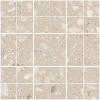  Sant Agostino Glow Sand 30x30 cm Mosaik 5x5 Matt Eben Silk CSAMGLSS30 | 631055