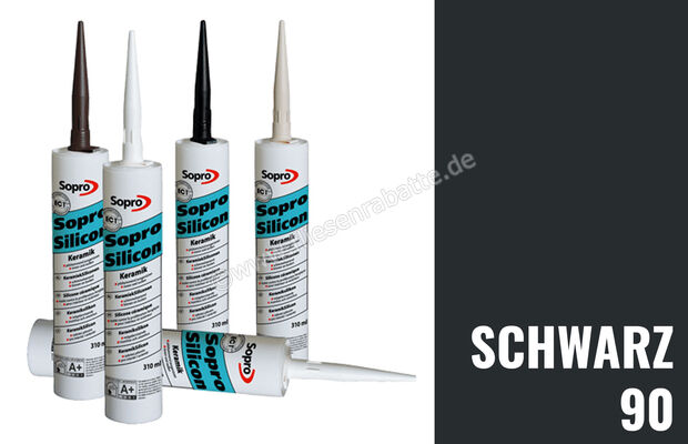 Sopro Bauchemie Silicon KeramikSilicon Schwarz 90 6HW5609043 (886-71) | 63109