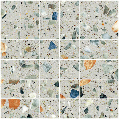  Sant Agostino Glow Plus Sage 30x30 cm Mosaik 5x5 Matt Eben Krystal CSAMGPSK30 | 631127