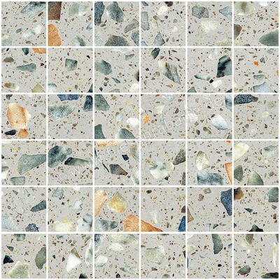  Sant Agostino Glow Plus Sage 30x30 cm Mosaik 5x5 Matt Eben Krystal CSAMGPSK30 | 631133