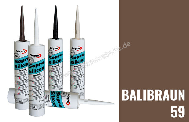 Sopro Bauchemie Silicon KeramikSilicon Balibraun 59 6HW5605943 (884-71) | 63124