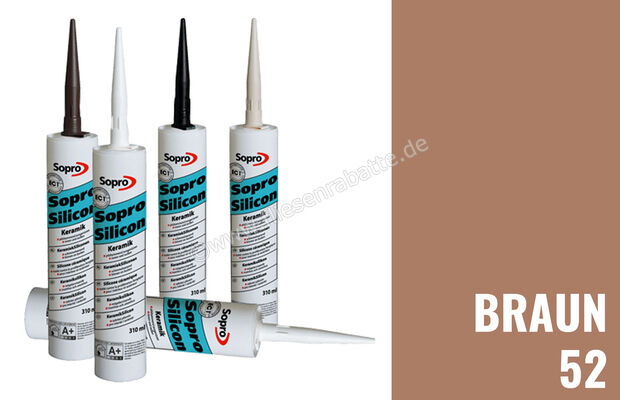 Sopro Bauchemie Silicon KeramikSilicon Braun 52 6HW5605243 (882-71) | 63130