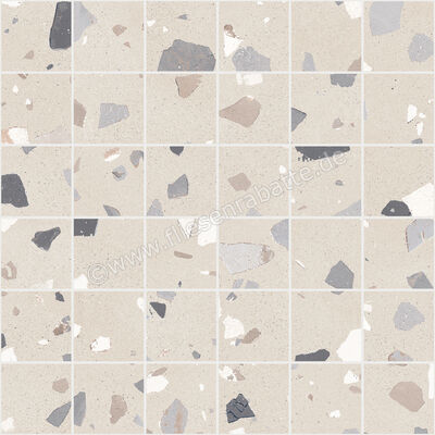  Sant Agostino Deconcrete De-Medium Sand 30x30 cm Mosaik 5x5 Matt Eben Naturale CSAMDMSA30 | 633491