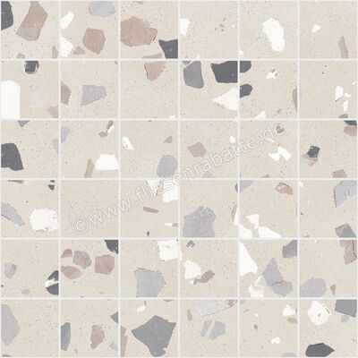  Sant Agostino Deconcrete De-Medium Sand 30x30 cm Mosaik 5x5 Matt Eben Naturale CSAMDMSA30 | 633494