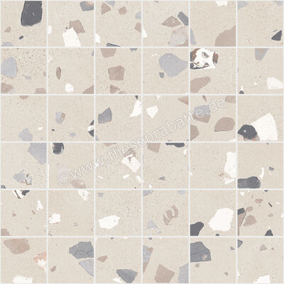  Sant Agostino Deconcrete De-Medium Sand 30x30 cm Mosaik 5x5 Matt Eben Naturale CSAMDMSA30 | 633497