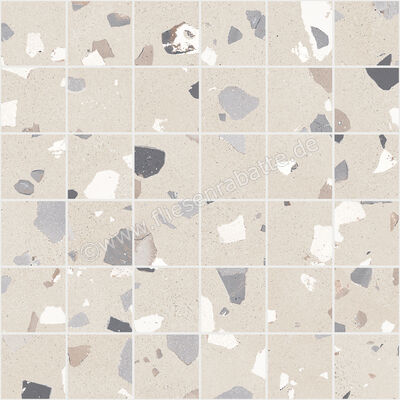  Sant Agostino Deconcrete De-Medium Sand 30x30 cm Mosaik 5x5 Matt Eben Naturale CSAMDMSA30 | 633509