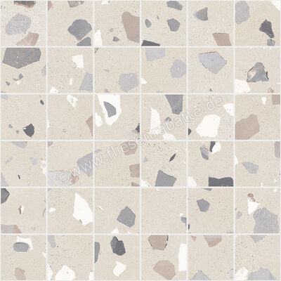  Sant Agostino Deconcrete De-Medium Sand 30x30 cm Mosaik 5x5 Matt Eben Naturale CSAMDMSA30 | 633512