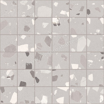  Sant Agostino Deconcrete De-Medium Pearl 30x30 cm Mosaik 5x5 Matt Eben Naturale CSAMDMPE30 | 633521