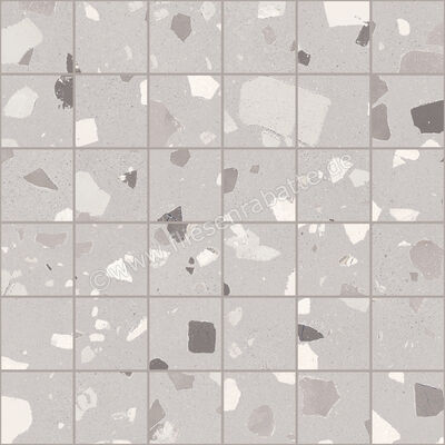  Sant Agostino Deconcrete De-Medium Pearl 30x30 cm Mosaik 5x5 Matt Eben Naturale CSAMDMPE30 | 633530