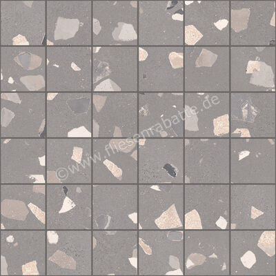  Sant Agostino Deconcrete De-Medium Grey 30x30 cm Mosaik 5x5 Matt Eben Naturale CSAMDMGR30 | 633539