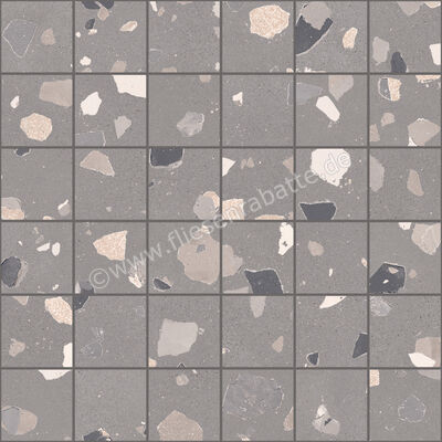  Sant Agostino Deconcrete De-Medium Grey 30x30 cm Mosaik 5x5 Matt Eben Naturale CSAMDMGR30 | 633548