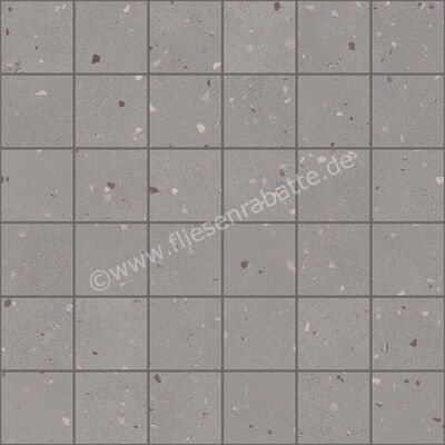  Sant Agostino Deconcrete De-Micro Grey 30x30 cm Mosaik 5x5 Matt Eben Naturale CSAMDIGR30 | 633653