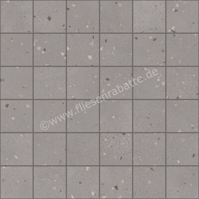  Sant Agostino Deconcrete De-Micro Grey 30x30 cm Mosaik 5x5 Matt Eben Naturale CSAMDIGR30 | 633656
