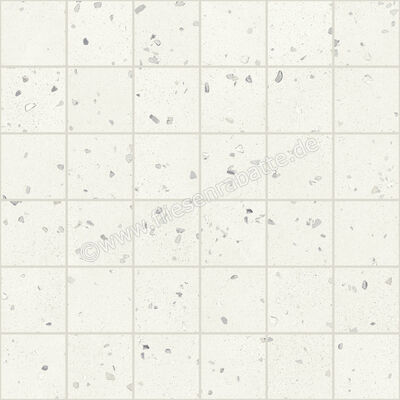  Sant Agostino Deconcrete De-Micro White 30x30 cm Mosaik 5x5 Matt Eben Naturale CSAMDMWH30 | 634184