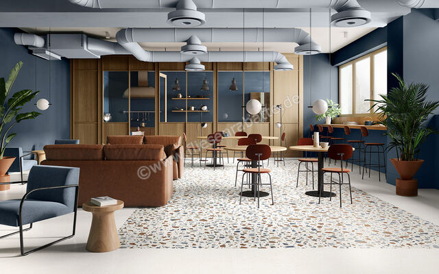  Sant Agostino Deconcrete De-Micro White 120x120 cm Bodenfliese / Wandfliese Matt Eben Naturale CSADMIWH12 | 634385