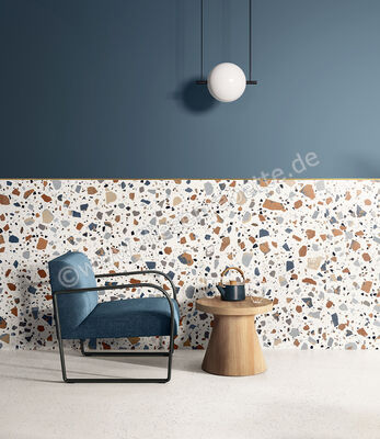  Sant Agostino Deconcrete De-Micro White 60x60 cm Bodenfliese / Wandfliese Matt Eben Naturale CSADMIWH60 | 634394