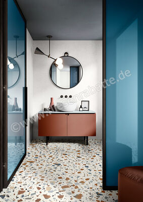  Sant Agostino Deconcrete De-Maxi White 90x90 cm Bodenfliese / Wandfliese Deco Matt Eben Naturale CSADXDWH90 | 634397