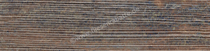  Sant Agostino Dripart Bronze 730 7.3x29.6 cm Wandfliese Drip Lines Matt Eben Lucida CSADRBZ730 | 634466