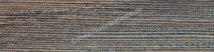  Sant Agostino Dripart Bronze 730 7.3x29.6 cm Wandfliese Drip Lines Matt Eben Lucida CSADRBZ730 | 634472