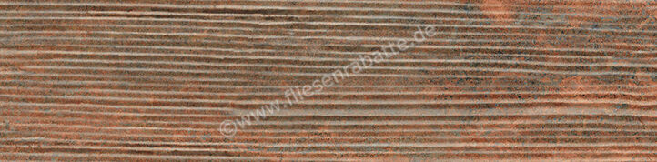  Sant Agostino Dripart Copper 730 7.3x29.6 cm Wandfliese Drip Lines Matt Eben Lucida CSADRCO730 | 635090