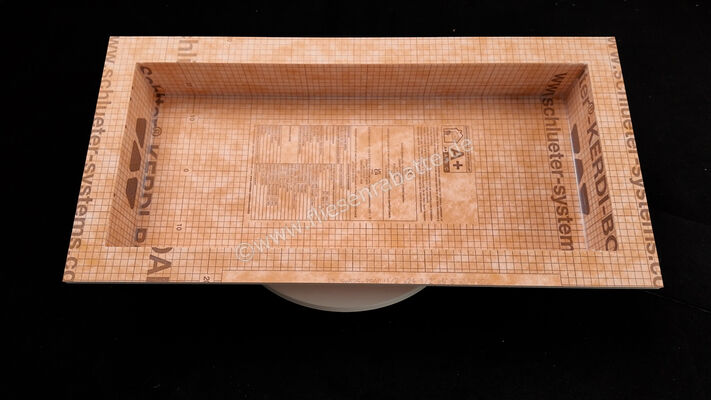  Schlüter Systems KERDI-BOARD-N Nische und Ablagefläche für Wandbereiche 305x711x89 mm H&ouml;he: 711 mm Breite: 305 mm KB12N305711A1 | 635720