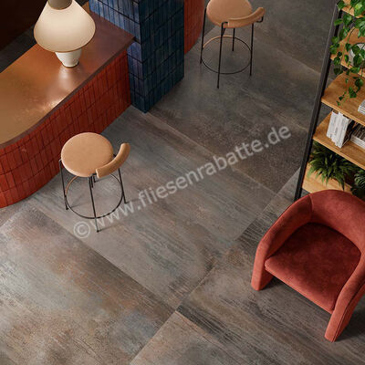  Sant Agostino Dripart Iron 60x120 cm Bodenfliese / Wandfliese Matt Eben Naturale CSADRIR612 | 635759