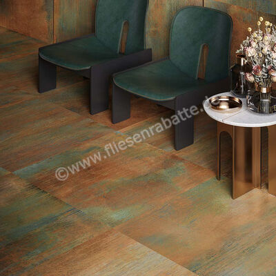  Sant Agostino Dripart Copper 90x90 cm Bodenfliese / Wandfliese Matt Eben Naturale CSADRCO990 | 635789