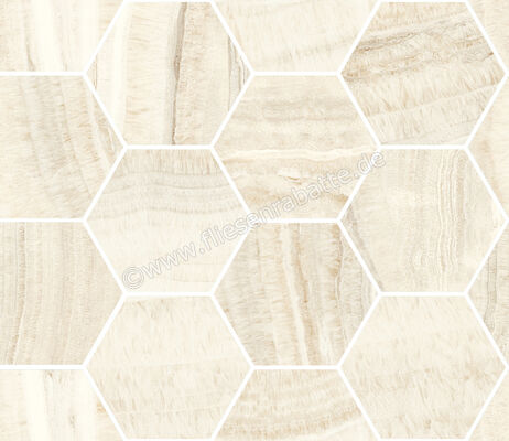  Sant Agostino Astral Ivory 30x34.5 cm Mosaik Maxi Class Glänzend Eben Krystal CSAMCAVK34 | 636173