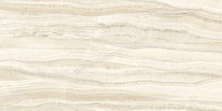  Sant Agostino Astral Ivory 60x120 cm Bodenfliese / Wandfliese Glänzend Eben Krystal CSAASTIK12 | 636236