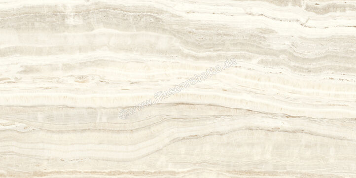  Sant Agostino Astral Ivory 60x120 cm Bodenfliese / Wandfliese Glänzend Eben Krystal CSAASTIK12 | 636248