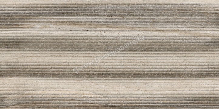  Sant Agostino Astral Beige 60x120 cm Wandfliese Plisse Matt Strukturiert Plisse CSAASTBO12 | 636335
