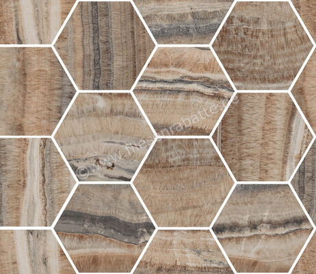  Sant Agostino Astral Amber 30x34.5 cm Mosaik Maxi Class Glänzend Eben Krystal CSAMCAAK34 | 636428