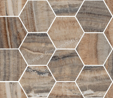  Sant Agostino Astral Amber 30x34.5 cm Mosaik Maxi Class Glänzend Eben Krystal CSAMCAAK34 | 636431