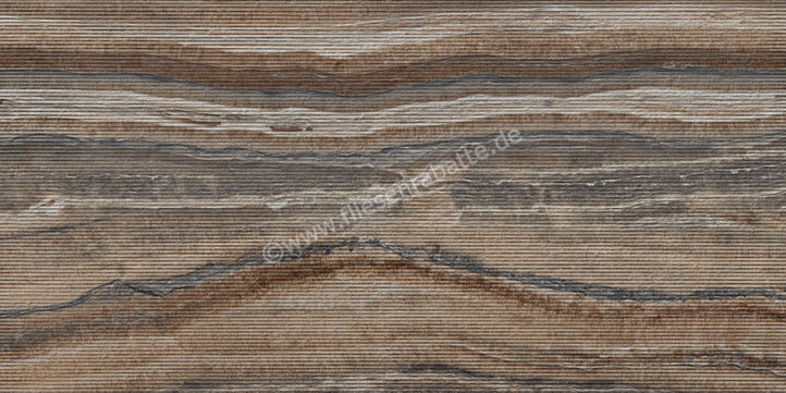  Sant Agostino Astral Amber 60x120 cm Wandfliese Plisse Matt Strukturiert Plisse CSAASTAO12 | 636458