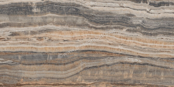  Sant Agostino Astral Amber 60x120 cm Bodenfliese / Wandfliese Glänzend Eben Krystal CSAASTAK12 | 636500