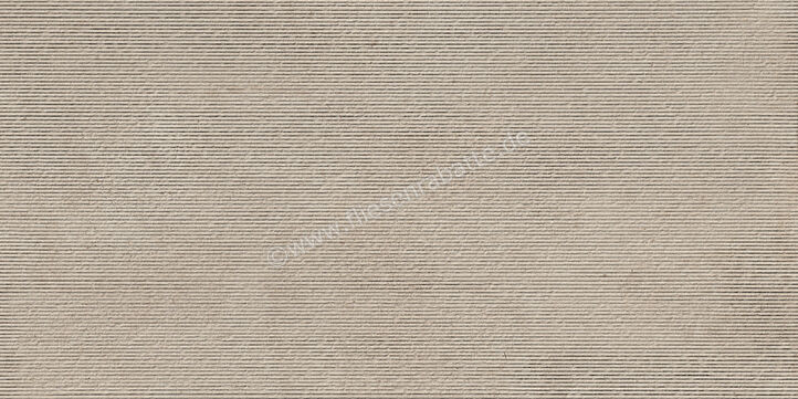  Sant Agostino Baystone Ivory 60x120 cm Wandfliese Plisse Matt Eben Plisse CSABPI6012 | 637325