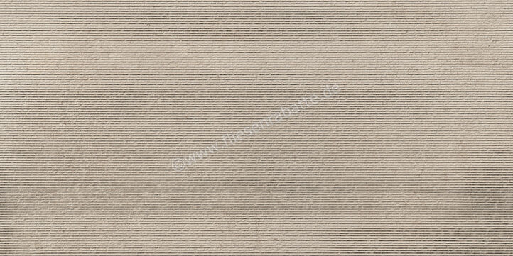  Sant Agostino Baystone Ivory 60x120 cm Wandfliese Plisse Matt Eben Plisse CSABPI6012 | 637349
