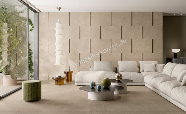  Sant Agostino Baystone Sand 60x60 cm Bodenfliese / Wandfliese Matt Eben Naturale CSABAYS660 | 638453