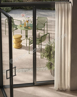  Sant Agostino Gravel Outdoor Small Sand 90x90x2 cm Terrassenplatte AS 2.0 Matt Strukturiert Antiscivolo CSAGSSS290 | 639100