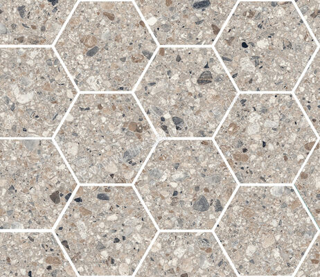  Sant Agostino Gravel Full Grey 30x34.5 cm Mosaik Maxi Class Matt Strukturiert Naturale CSAMCGFG34 | 639655